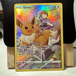 Eevee - TG11/TG30 - Ultra Rare - Brilliant Stars - Pokemon Card - Image 1