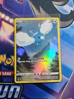 Pokemon Swablu GG27/GG70 Crown Zenith Galarian Gallery Holo Ultra Rare NM - Image 1
