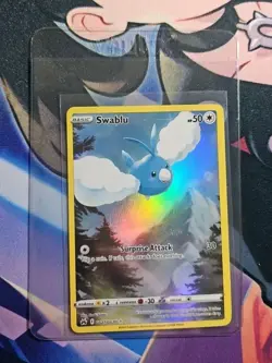 Pokemon Swablu GG27/GG70 Crown Zenith Galarian Gallery Holo Ultra Rare NM - Image 3