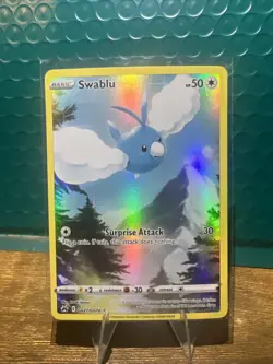 ⚡ Swablu Full Art GG27/GG70 Crown Zenith Galarian Gallery Pokemon Card Mint/NM - Image 1