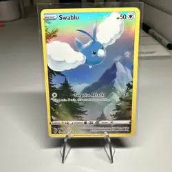 ⚡ Swablu Full Art GG27/GG70 Crown Zenith Galarian Gallery Pokemon Card Mint/NM - Image 1
