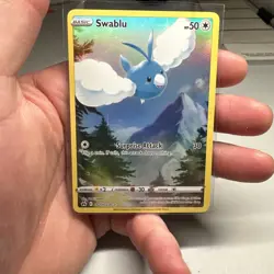 ⚡ Swablu Full Art GG27/GG70 Crown Zenith Galarian Gallery Pokemon Card Mint/NM - Image 3
