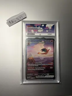Pokemon TCG Charizard EX Card 199/165 Sir Scarlet & Violet 151 Series Ace 9 - Image 1