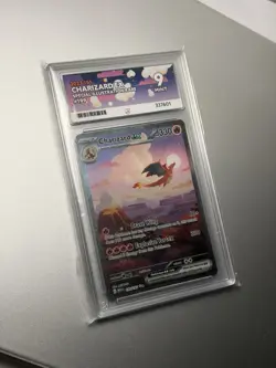 Pokemon TCG Charizard EX Card 199/165 Sir Scarlet & Violet 151 Series Ace 9 - Image 3
