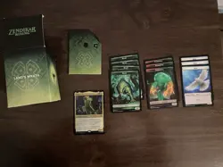 MTG Zendikar Rising Commander Decks, Land’s Wrath And Sneak Attack, NM. - Image 1