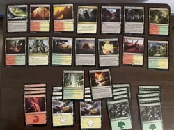 MTG Zendikar Rising Commander Decks, Land’s Wrath And Sneak Attack, NM. - Image 2