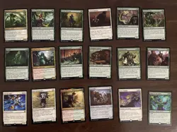 MTG Zendikar Rising Commander Decks, Land’s Wrath And Sneak Attack, NM. - Image 5