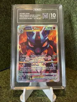 Lucario VSTAR Crown Zenith ETB Promo Card SWSH291 (TAG 10) US-Seller - Image 1