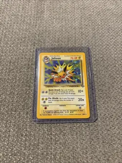 Pokemon TCG Jolteon Jungle Holo Rare Card 04/64 LP Condition - Image 2