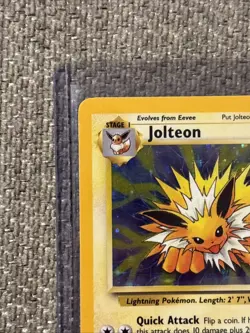 Pokemon TCG Jolteon Jungle Holo Rare Card 04/64 LP Condition - Image 5