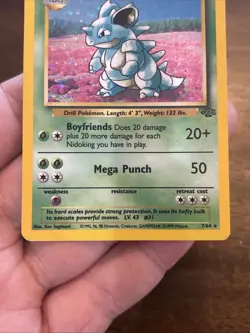 Nidoqueen 07/64 Jungle Holo Rare Pokemon Card TCG Old School Wotc Foil Vintage - Image 3