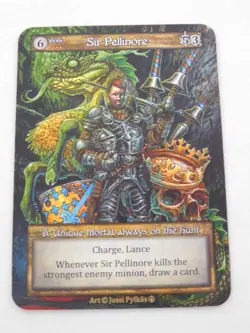 Sir Pellinore Non-Foil Unique Sorcery Arthurian Legends AL TCG Trading Card - Image 1