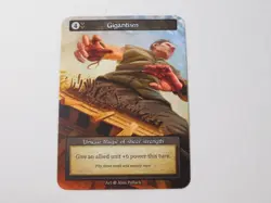 Gigantism Non-Foil Unique Sorcery Beta TCG Trading Card - Image 2