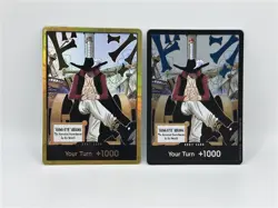 DON!! Card Gold Frame Mihawk OP14 ONE PIECE Seven Warlords of the Azure Ocean NM - Image 1