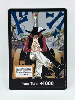 DON!! Card Gold Frame Mihawk OP14 ONE PIECE Seven Warlords of the Azure Ocean NM - Image 5