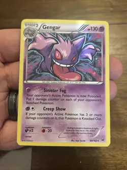 Pokemon TCG Gengar BREAKthrough 60/162 Holo Rare 130 HP 2015 Gas Banger Card - Image 2