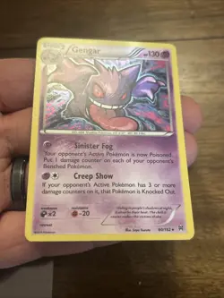 Pokemon TCG Gengar BREAKthrough 60/162 Holo Rare 130 HP 2015 Gas Banger Card - Image 3