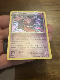 Pokemon TCG Gengar BREAKthrough 60/162 Holo Rare 130 HP 2015 Gas Banger Card - Image 5