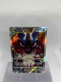 Pokemon TCG Lucario VSTAR SWSH291 Crown Zenith Promo Card Near Mint Condition - Image 1