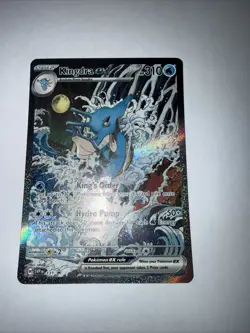Kingdra EX 131 Scarlet & Violet Promo Holo Pokemon TCG Card - Image 1