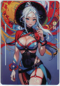❤JETWIND - Goddess Story ANIME WAIFU Card - BUZZED ON SWEETNESS - YG-24 - Image 1