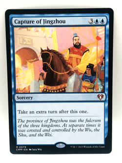 MTG Capture of Jingzhou 0079 NM+ Commander Masters CMM Mythic Magic Card - Image 1