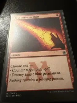 Red Elemental Blast Masters 25 Regular - Image 1