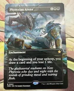 Phyrexian Arena (Borderless) - Foundations (322) NM [FDN] - Image 1