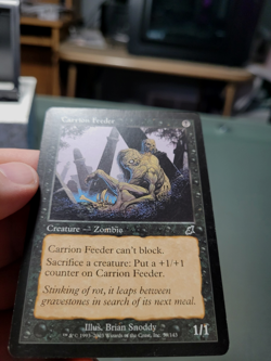 MTG Scourge Carrion Feeder 59, Moderately Played, Regular, Ships Quickly - Image 2