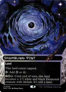 Shambling Vent (0038) (Borderless) R Edge of Eternities: Stellar Sights 38 NM - Image 1