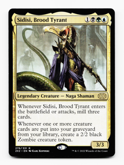 Sidisi, Brood Tyrant [Double Masters 2022] MTG Magic - NM/M 💀🌳💧 - Image 1