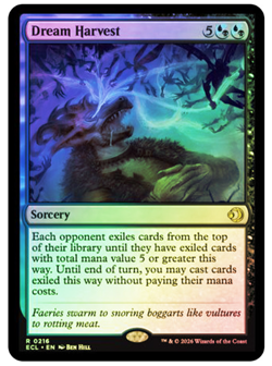 Dream Harvest - Foil Lorwyn Eclipsed MTG - Image 1