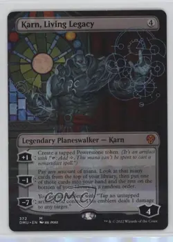 Karn Living Legacy (Borderless) Magic: Dominaria United DMU #372 - Image 1