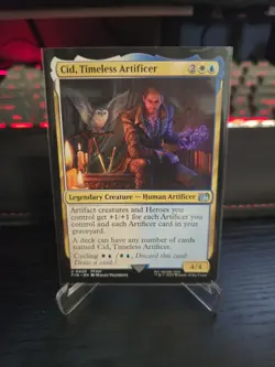 Cid, Timeless Artificer U0420 (Magic The Gathering Final Fantasy) NM - Image 1