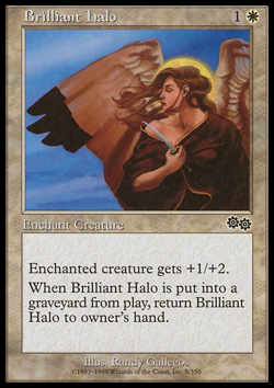 Brilliant Halo Urza's Saga MTG LP - Image 1