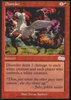 Disorder - Urza's Saga MTG LP - Image 1