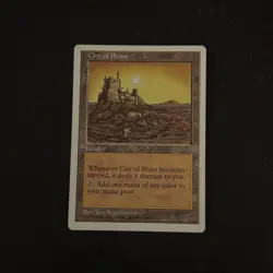 Magic The Gathering Fifth Edition City of Brass # Lightly played - Image 1