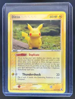 2005 Pokemon EX Delta Species Ditto #63/113 - Image 1