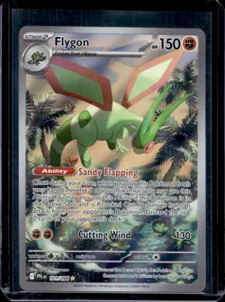 2025 Pokemon Phantasmal Flames Flygon Illustration Rare #101/094 - Image 1