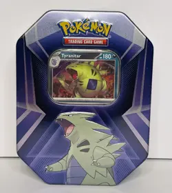 Pokemon - Triple Whammy Collector Tin - Tyranitar - Factory Sealed - Image 1