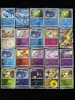 2025 PTCG Pokemon S-Chinese CBB2C Vaporeon Flareon 0909/15 MasterBall Lot*20 yo8 - Image 1