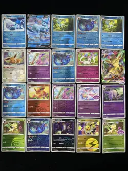 2025 PTCG Pokemon S-Chinese CBB2C Vaporeon Flareon 0909/15 MasterBall Lot*20 yo8 - Image 2