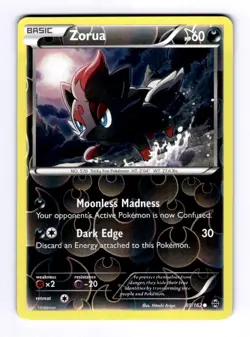 Zorua (89) XY - BREAKthrough #89 (2015) Common Reverse Holo NM Pokemon - Image 1