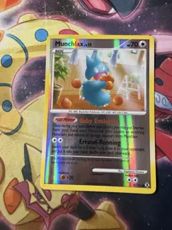 Pokemon TCG Munchlax Rising Rivals 70/111 Reverse Holofoil - Image 1