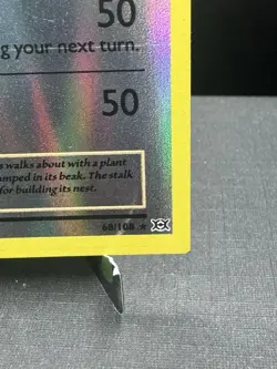 Pokemon TCG XY Evolutions Farfetchd 68/108 Reverse Holo SQUARE CORNER MISCUT NM! - Image 4