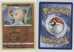 Primeape Reverse Foil Pokemon Sword & Shield Fusion Strike #134 - Image 3