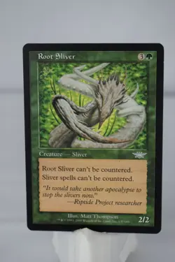 Root Sliver - Legions - NM - MTG Magic The Gathering EDH Commander Competitive - Image 1