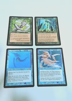 Magic The Gathering 4 Cards NM Root Quick Shifting Mistform Sliver Legions MTG - Image 1