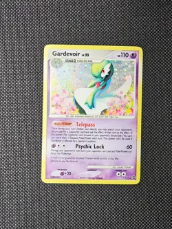 Pokemon TCG Gardevoir LV.55 7/132 Rare Holo Secret Wonders Diamond & Pearl Card - Image 1