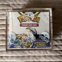 Pokemon Sword & Shield Brilliant Stars Sealed Booster Box And Case!! No tears! - Image 1